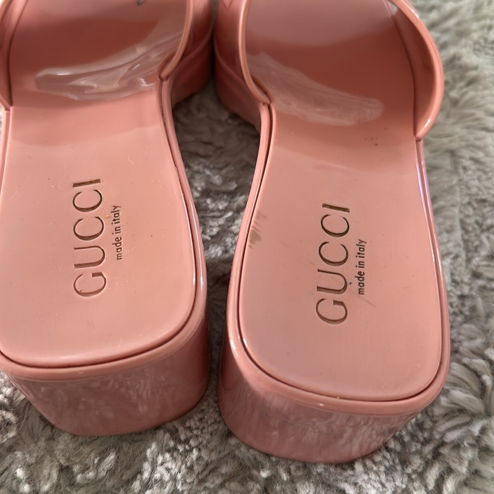 Gucci pink sandals - Picture 5 of 10